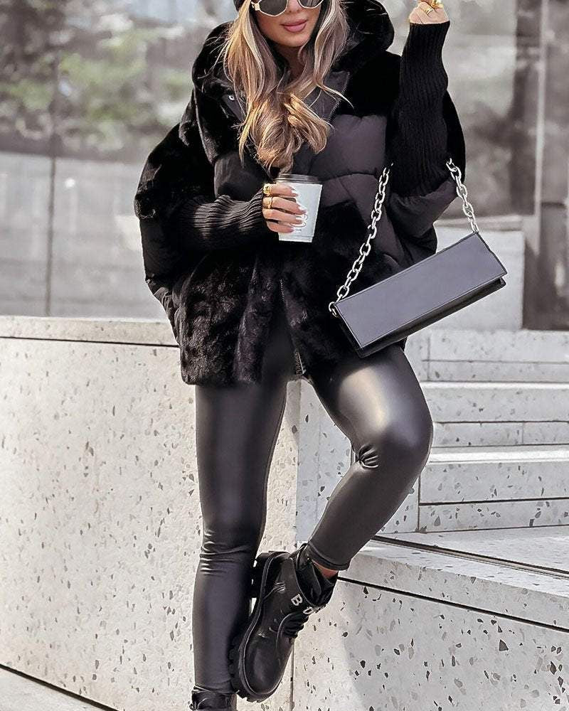 Lena - Stylowa kurtka puchowa z kapturem